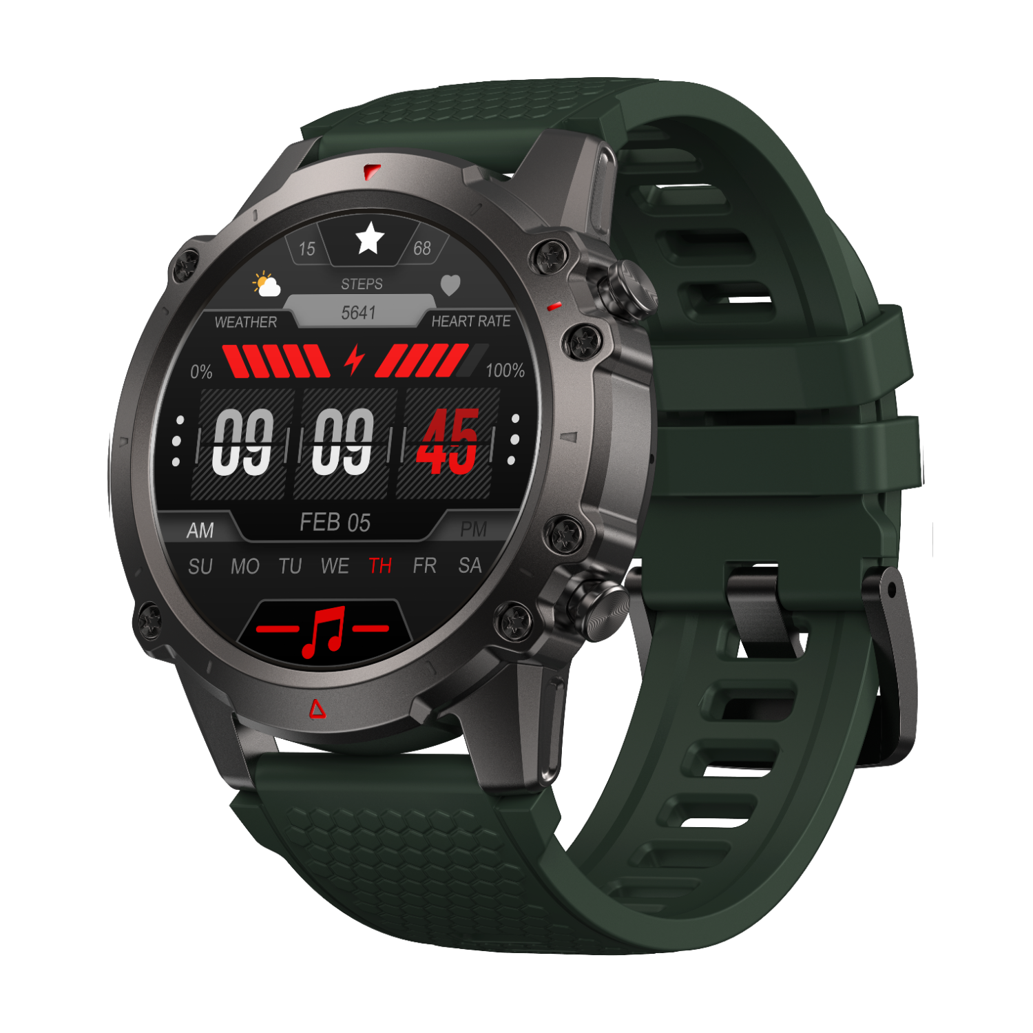 Vibe 7 Lite Wild Green Ak ll Saat Do adan Ilham Alan Cevresel Sens Zeblaze Turkiye